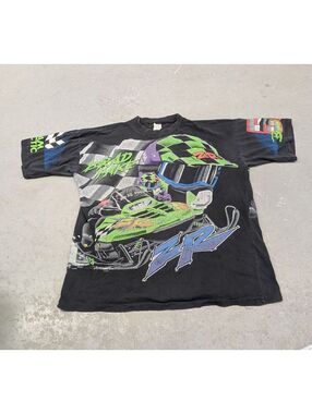 Vintage 90s Snowmobile Arctic Cat Brad Pake T-shirt